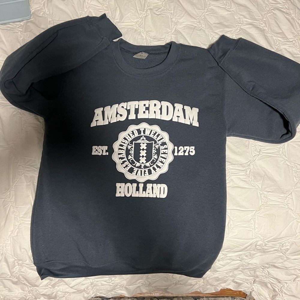 Amsterdam sweatshirt from Amsterdam! Never worn. Size small and runs small.